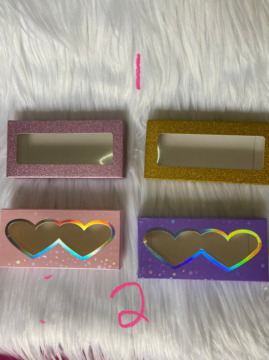 Eyelash boxes