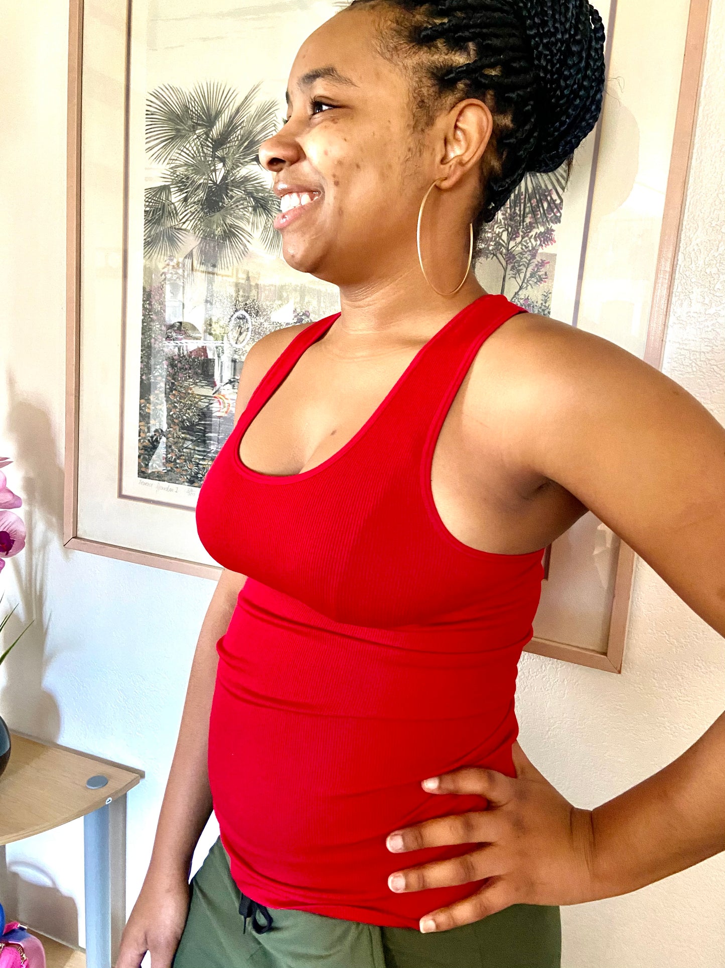 Cotton Contour Rib Tank