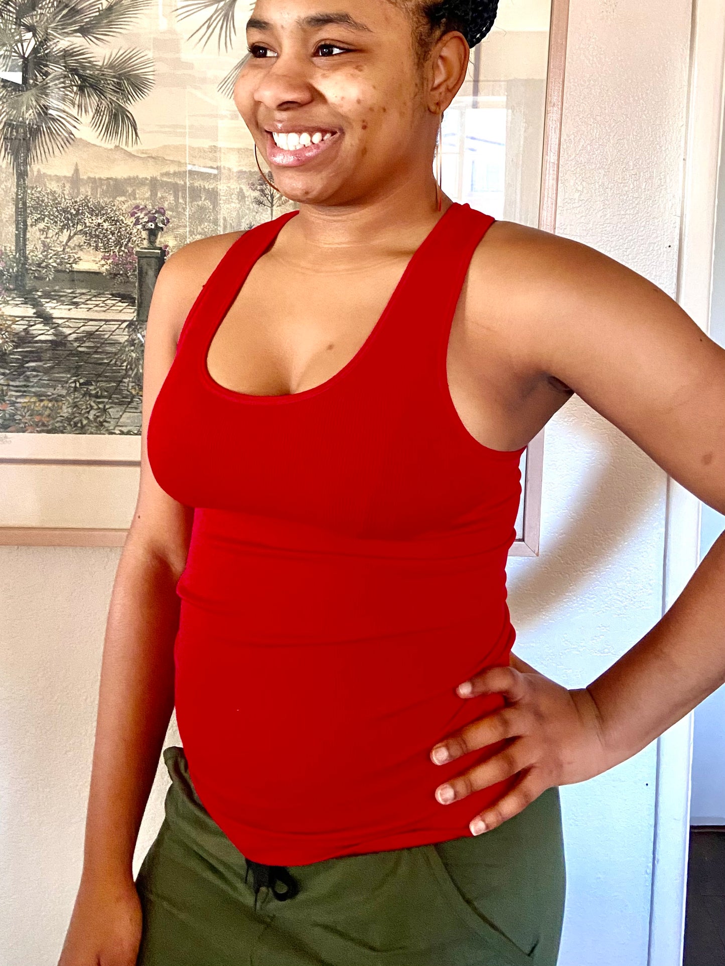 Cotton Contour Rib Tank